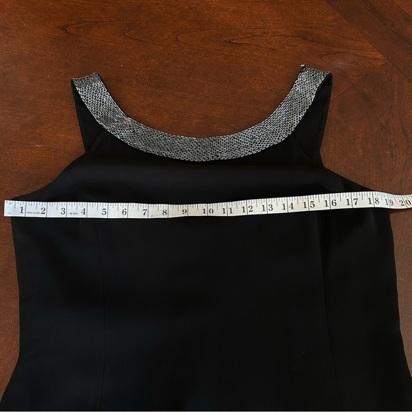 Lauren Ralph Lauren | Beaded Scoop Neck Sheath Dress - Picture 5 of 10